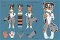 Leon Ref Sheet by FluffyFurry