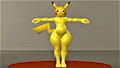 Pikachu Model Edit
