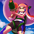 GDQ - Paratrooper Inkling by lumineko
