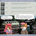 Ask My Characters - Thovis The Talking Tank Engine by Micke