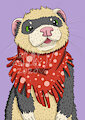 Meeko the Ferret by Fennic