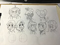 Anger stares (sketches)