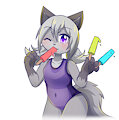 YCH - Misty with Popsicle
