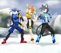 Vision of Unity: Battle on the Icecap by VellvetFoxie