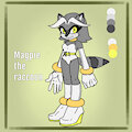 Maggie The Raccoon by specterHSC