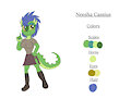 Neesha the Argonian Reference Sheet