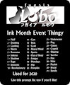Fugaia Lubo Ink Month Event Thingy (FLIMET) 2020