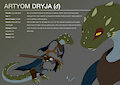 Commission - Artyom Dryja Character Sheet