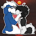 Stickers - Rivey x Lycanroc