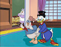 Scrooge Teasing Doofus.