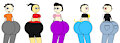 Thicc Butt Females: Olina,Yumunesco,Female Cenker,Caulifla And Kale