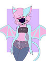 Terry Bat with mask by TerryBat2001