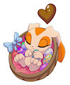 chao Cream: Easter basket