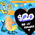 $20 USD sunlight dragon adoptable [ OPEN ]