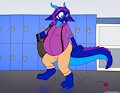 Nerdy Dragoness Icewind- High School