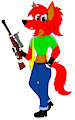 Alex The Red Fox Hybrid [SaberTooth3]