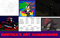 Swiftica's New Commissions