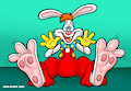 Roger Rabbit Toe Wiggles by AngelBlancoArts
