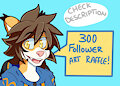 300 Follower - Twitter Art Raffle!
