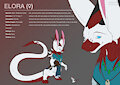 Commission - Elora Character Sheet by besonik