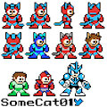 MM8BDM Skin/Sprites + OC's