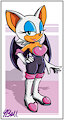Rouge the Bat by fourball