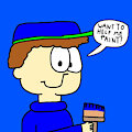 Jon Arbuckle the Painter