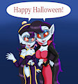 Vampire Lunette and Jiangshi Selena - Halloween 2020