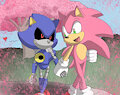 Metal and Sonic: I like you no matter how you look.
