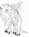 Dragoness Mina Sora by zmorphcom