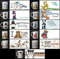 Mugs and designs by pandapaco