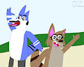 Happy 10th Years Anniversary Regular Show (Late) by PrincessTheWolf