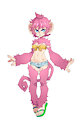 Pink Monkey adoptable (SOLD) by Multipase