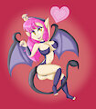 Sexy Succubus Delilah Pinup