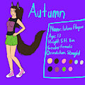 Autumn Flaque (reference sheet) (2020)