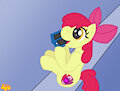 Apple Bloom, the Gaming Filly