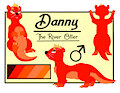 C : Danny The River Otter Ref by TheLittleShapeshifter