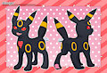 Midnight the Umbreon Plushy