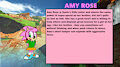 Chaos Emeralds Arc: Amy Rose Bio by CJPrime93