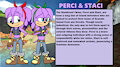 Chaos Emeralds Arc: Perci & Staci Bandicoot Bio