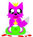 Pinkfong Fox on Balloon
