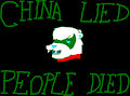 CHINA LIED; PEOPLE DIED