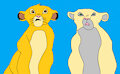 Simba and Nala by BigTimeSimba
