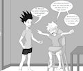 right over Gon's head by yamijoeysdog