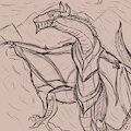 Dragon Sketch 1 by Lore4697