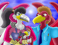 Birdie family by ringtailmaster