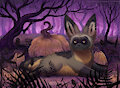 Kind of Spooky Bat Eared Fox