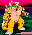 Bowser in the Sky by Nakoo
