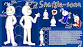 Snargle Ref Sheet by StudleySnargle