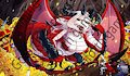 Sexy Dragon Queen Defending her Treasure by kannen2711